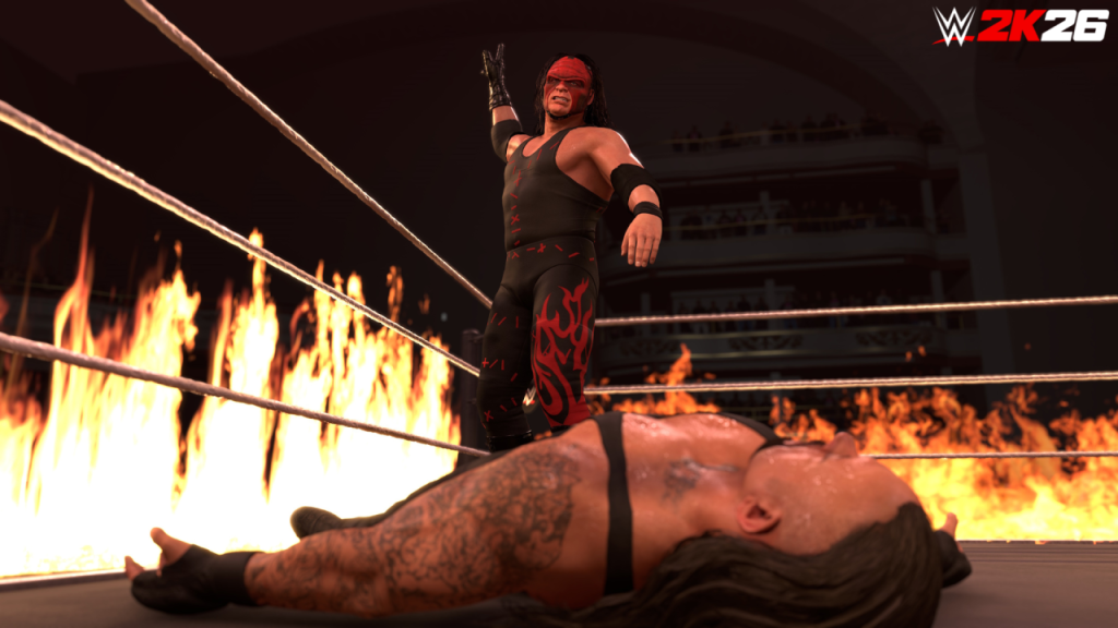 Kane The Undertaker Inferno Match WWE 2K26