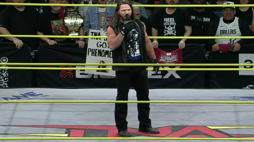 aj styles tna amc