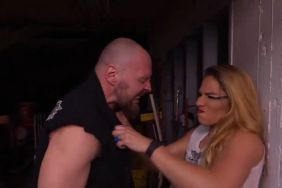Marina Shafir slaps Jon Moxley on AEW Collision