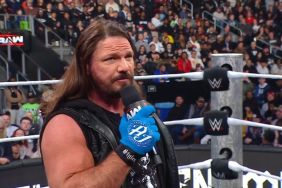 AJ Styles on WWE RAW