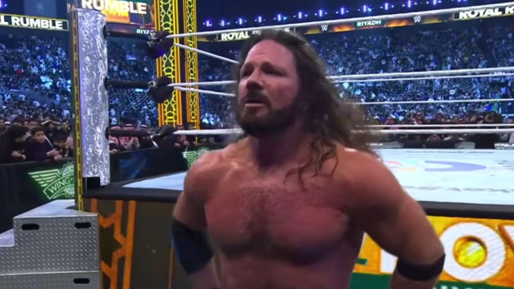 AJ Styles' emotional exit at WWE Royal Rumble 2026