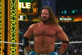 AJ Styles after emotional loss to Gunther WWE Royal Rumble 2026