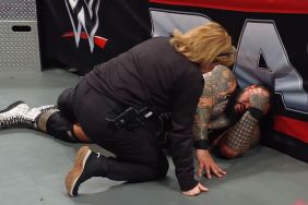 Bronson Reed injured on WWE RAW
