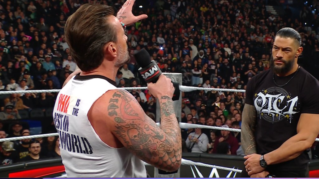 CM Punk Roman Reigns