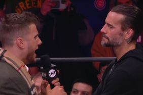 CM Punk and MJF at AEW Dynamite