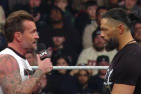 CM Punk and Roman Reigns on WWE RAW