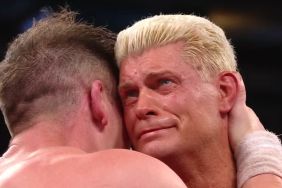Cody Rhodes and John Cena at WWE SummerSlam 2025