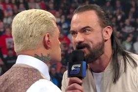 Drew McIntyre and Cody Rhodes on WWE SmackDown