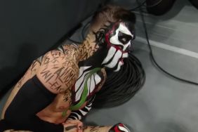Finn Bálor injured during the match against Seth Rollins at WWE SummerSlam 2016