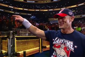 John Cena makes his final entrance at WWE Saturday Night's Main Event