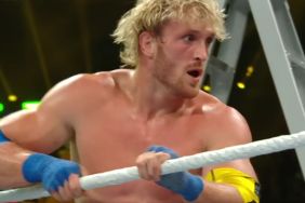 Logan Paul at WWE Money in the Bank match
