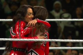 Nikki and Brie Bella at WWE Royal Rumble 2026