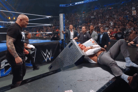 Randy Orton attacks Cody Rhodes