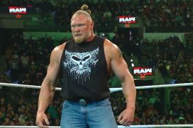 Brock Lesnar on WWE RAW