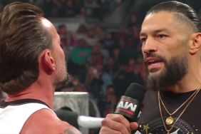 CM Punk and Roman Reigns on WWE RAW