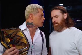 Cody Rhodes with Sami Zayn on WWE SmackDown