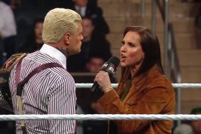 Cody Rhodes and Stephanie McMahon on WWE RAW