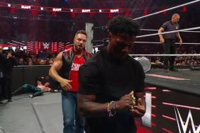 LA Knight and IShowSpeed on WWE RAW