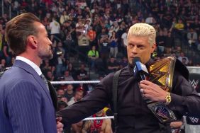 Cody Rhodes and CM Punk on WWE SmackDown