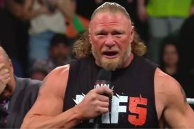 Brock Lesnar on WWE RAW