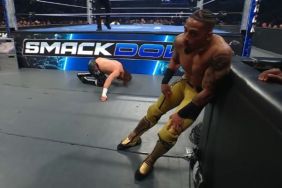 Carmelo Hayes injured on WWE SmackDown