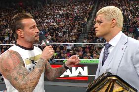 CM Punk and Cody Rhodes on WWE RAW