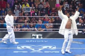 Lil Yachty and Trick Williams on WWE SmackDown