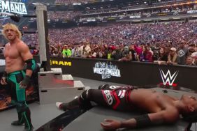 Logan Paul and IShowSpeed at WrestleMania 42