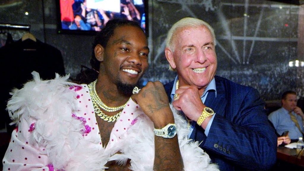 Ric Flair Sends Prayers To Offset After Shooting In Florida