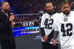 Roman Reigns and The Usos on WWE RAW