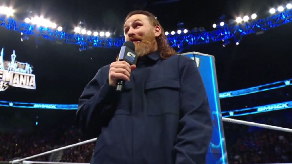 Sami Zayn on WWE SmackDown