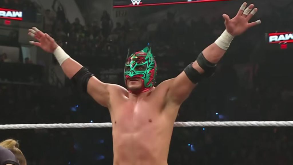 Dragon Lee on WWE RAW