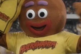 Gingerbread man WWE SmackDown Hulkamania