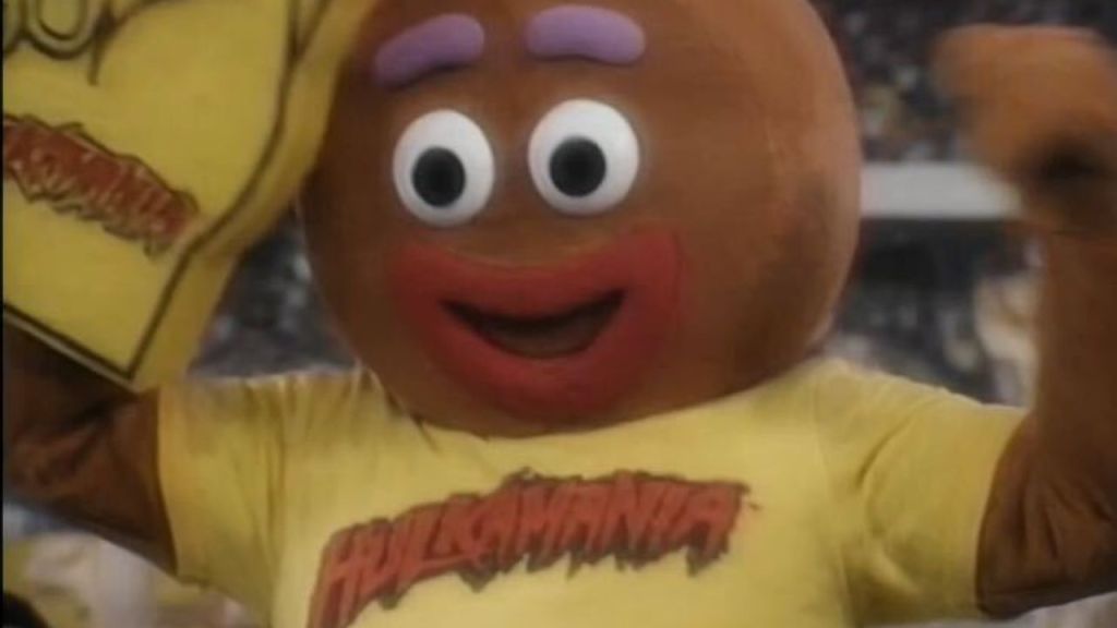 Gingerbread man WWE SmackDown Hulkamania