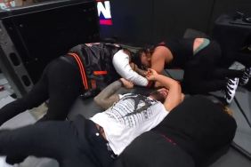 Jacob Fatu attacks Roman Reigns and The Usos on WWE RAW