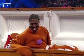 Lil Yachty as the Gingerbread Man on WWE SmackDown