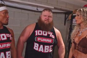 Maxxine Dupri with The Alpha Academy on WWE RAW