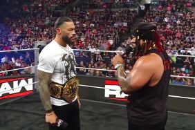 Roman Reigns and Jacob Fatu on WWE RAW