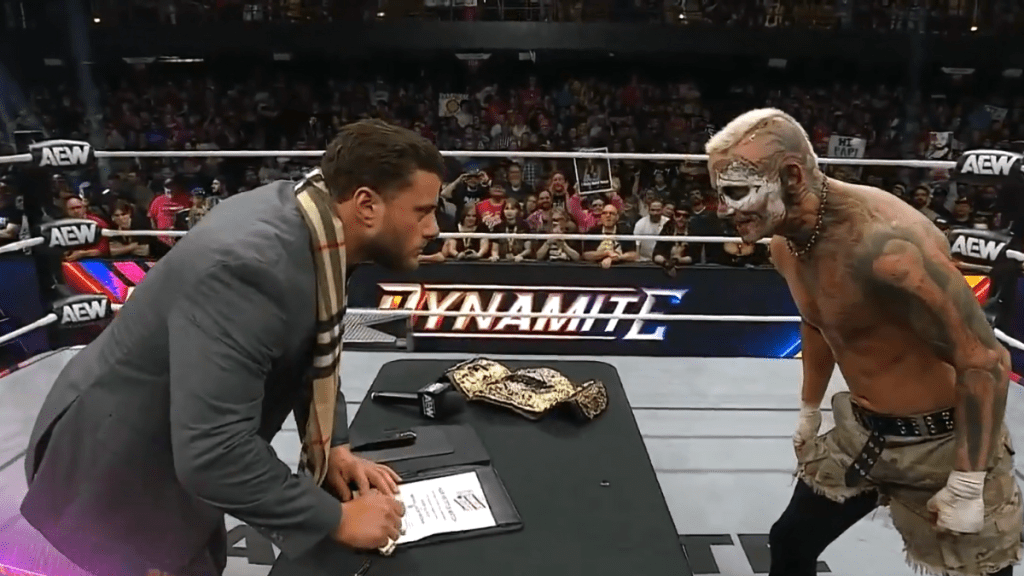 MJF Darby Allin AEW Dynamite