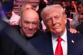 Dana White Donald Trump