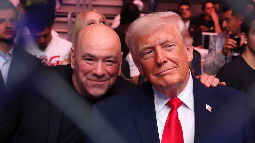 Dana White Donald Trump