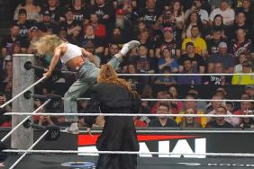 Sol Ruca finisher Becky Lynch on WWE RAW