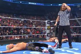 Cody Rhodes, Gunther and Sami Zayn on WWE SmackDown