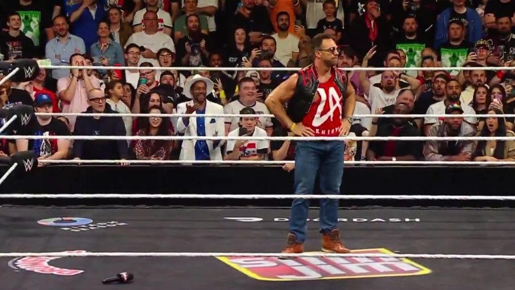 LA Knight on WWE RAW