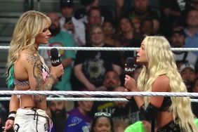 Sol Ruca and Liv Morgan on WWE RAW