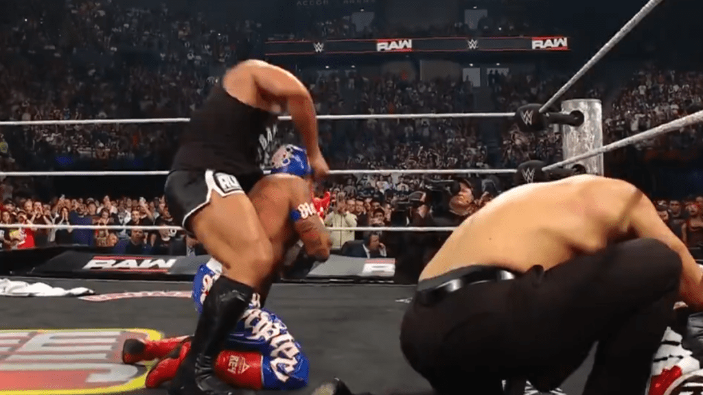 Rey Mysterio Unmasked WWE Raw