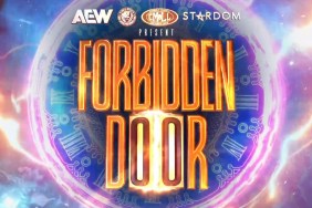 aew forbidden door 2026 logo