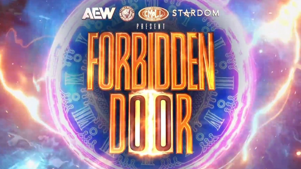aew forbidden door 2026 logo