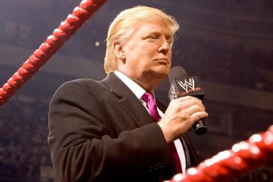 donald trump wwe