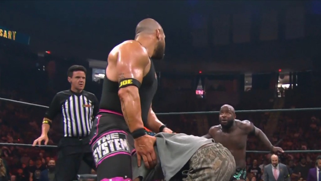Eddie Edwards Attacks Moose’s Wife and Son at TNA Slammiversary
